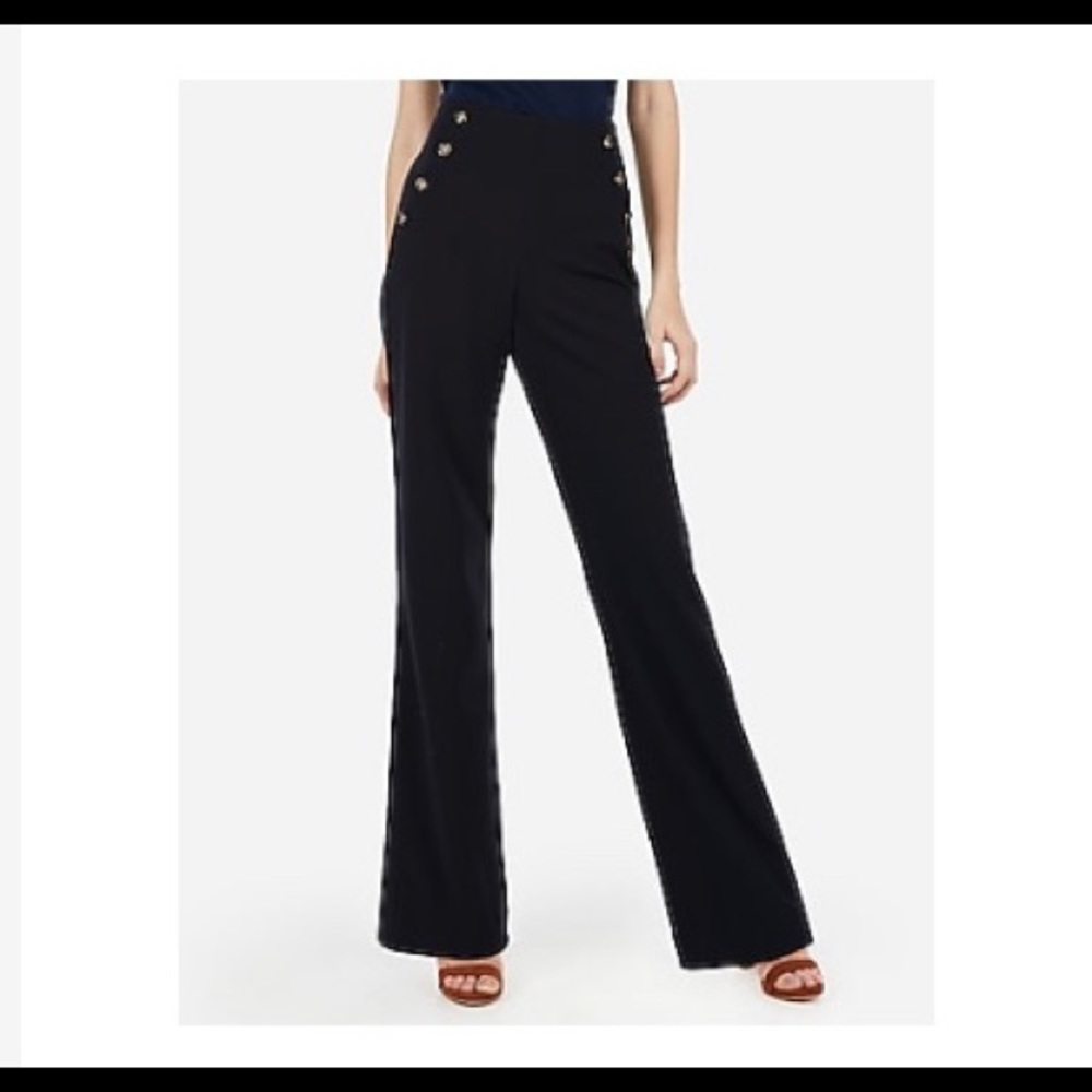 Express high waisted trousers